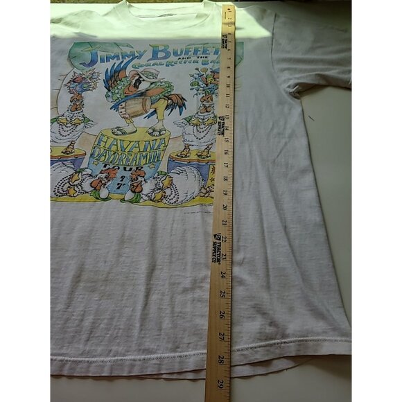 Vintage Jimmy Buffett Shirt Mens L 1997 Havana Daydreamin Murina - Picture 13 of 14